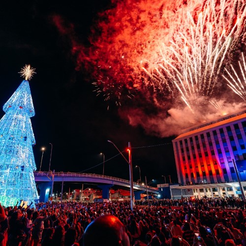 Inauguração do Brilho de Natal Barra Mansa entra para a história da cidade